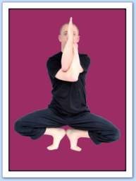 yoga posture aigle