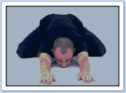seance yoga posture grenouille