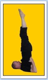yoga posture inversee seance