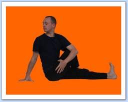 yoga posture torsion